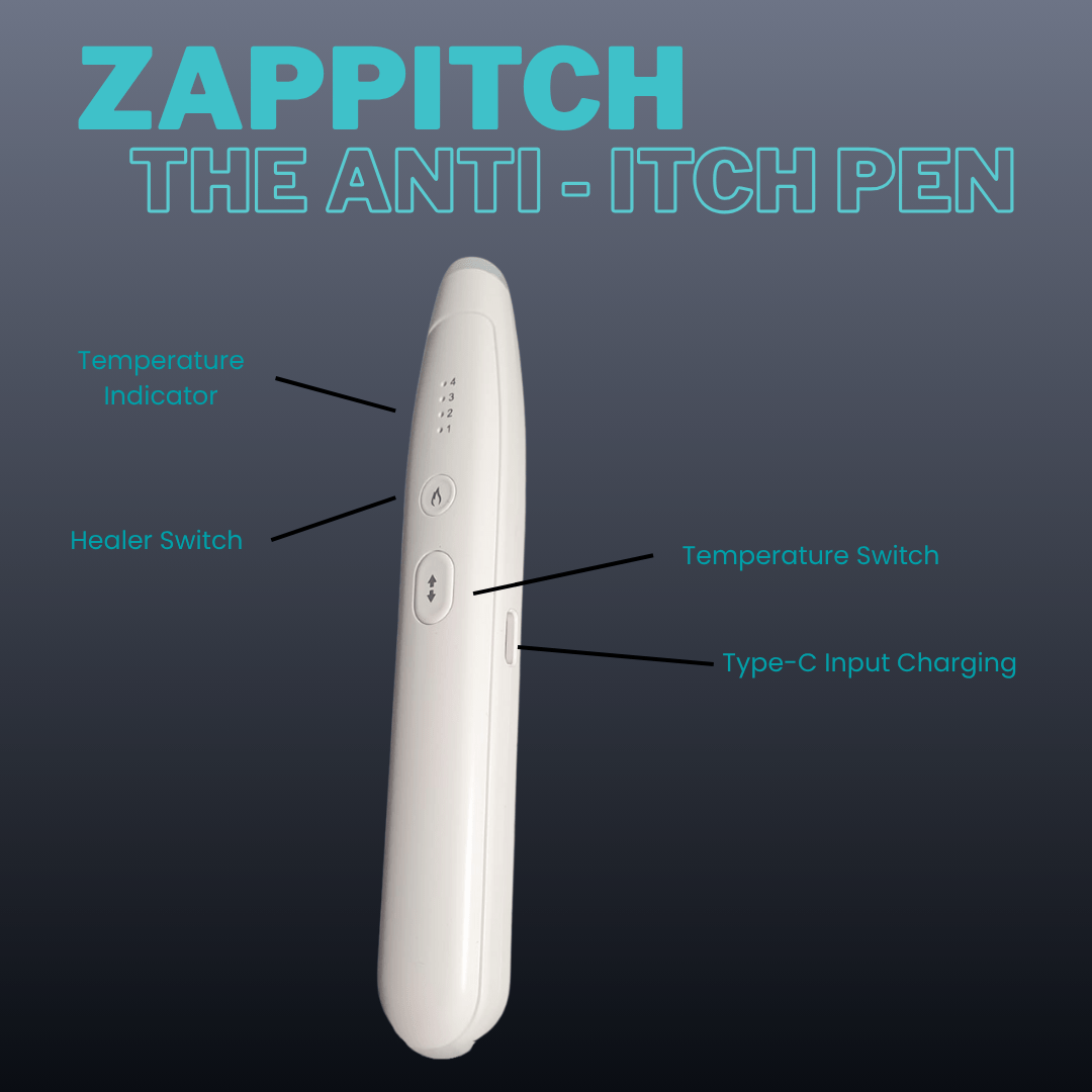 PulseItch™ Pen for Mosquito Bites - Zappitch