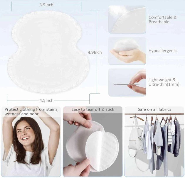 Underarm Sweat Liners - Zappitch
