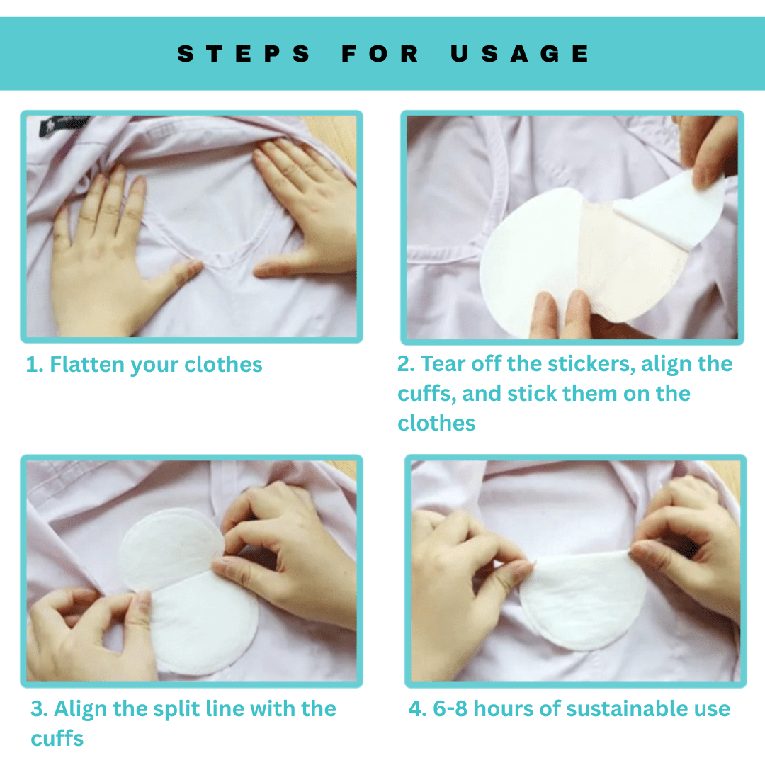 Underarm Sweat Liners - Zappitch